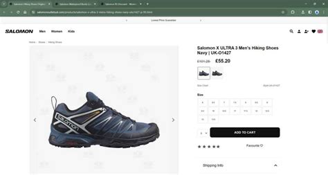 are salomon shoes from china on ebay fake|salomon clearance scam.